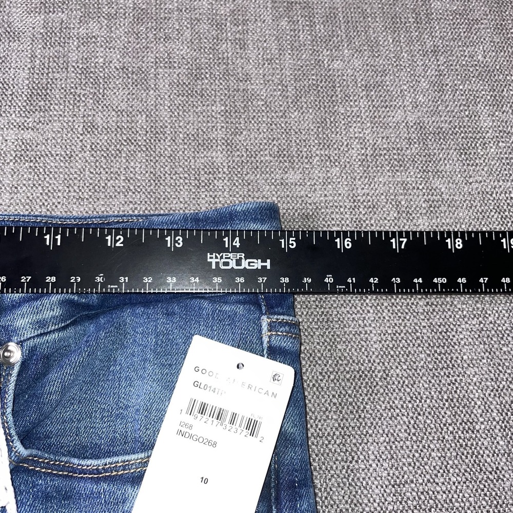 Good American Good Legs Skinny Jeans Womens 10/30 Blue Denim Medium Wash Outdoor - Picture 8 of 11